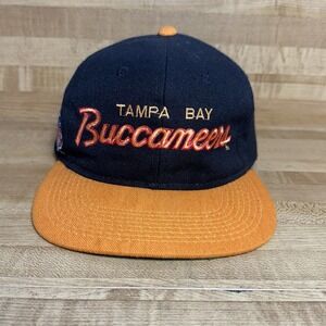 Vintage Sports Specialties Tampa Bay Buccaneers Hat Snapback NFL Black Wool